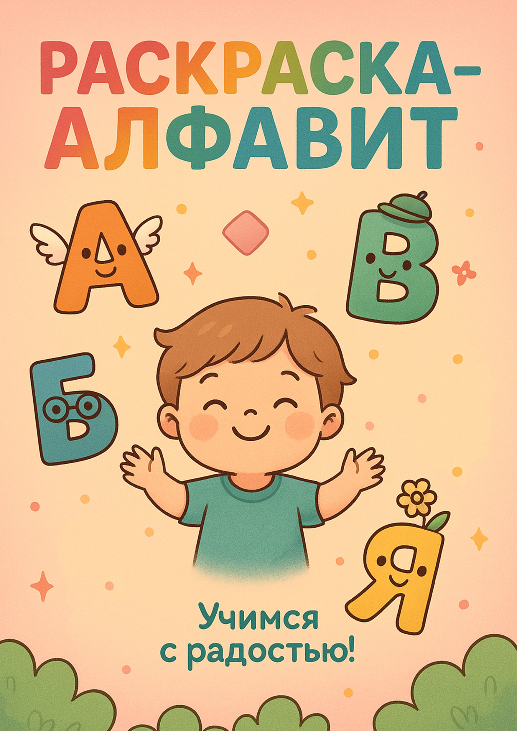 Раскраска Алфавит